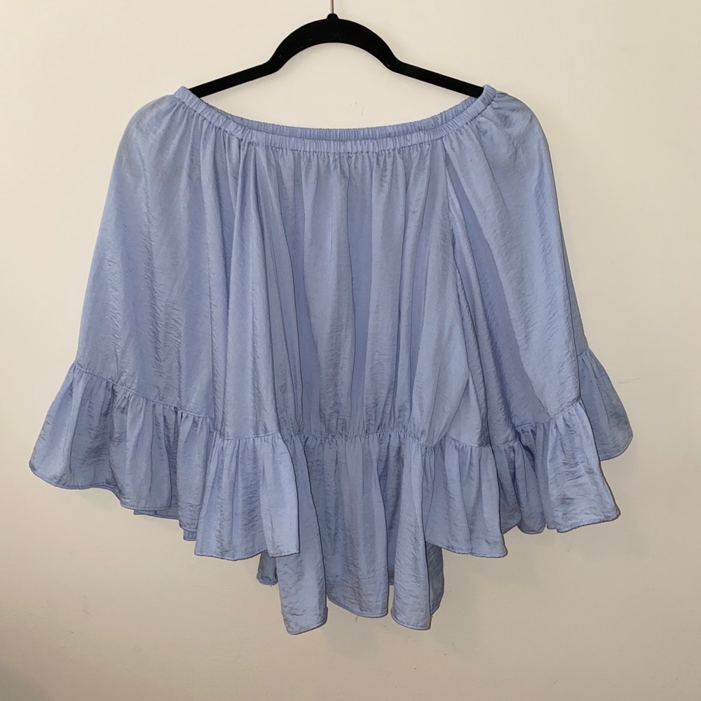 Off the shoulder flowy top